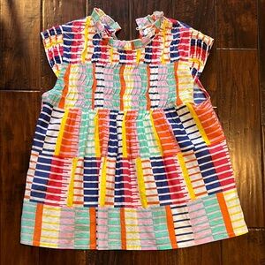 THML Colorful Geometric Patterned Top